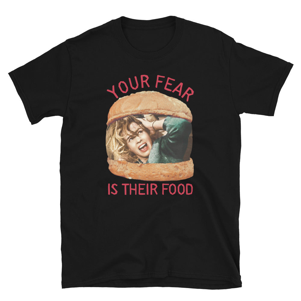 Your Fear Is Their Food TShirt - Black Color - https://ascensionemporium.net